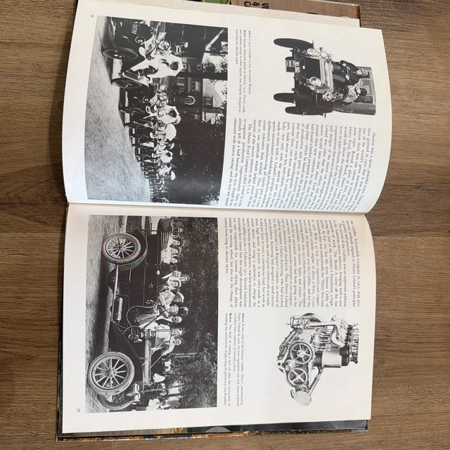 White Vintage Book 1974 “Veteran & Vintage Cars” by Peter Roberts Book For Sale - Image 8 of 8