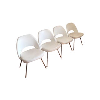 Eero Saarinen Executive Dining Chairs - Set of 4 For Sale