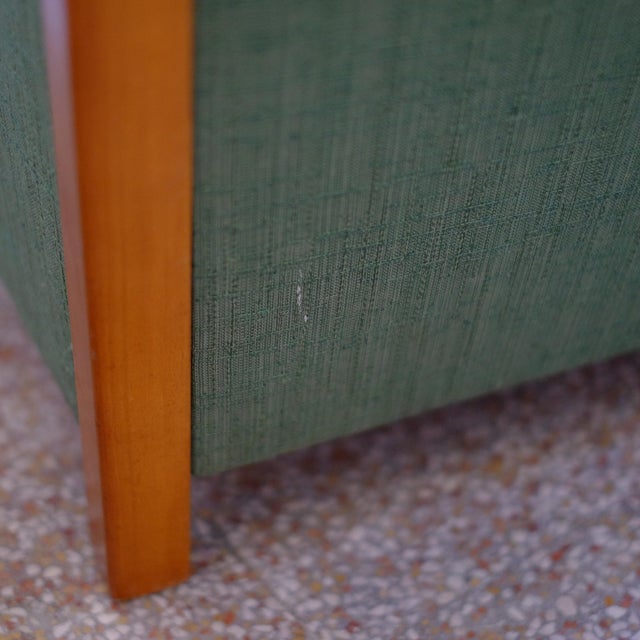 Art Deco Green Armchair For Sale - Image 17 of 18