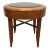 1980s Pace Cherry Wood & Glass Side Table For Sale
