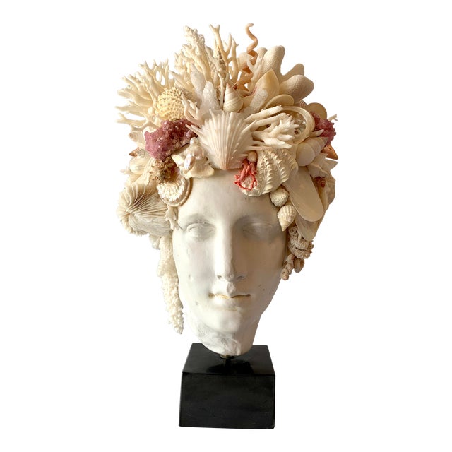 Hygiea Shell Head Sculpture Chairish