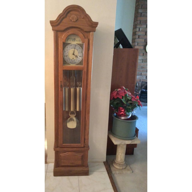 Vintage Diplomat Clock Company Grandfather Clock Chairish
