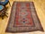 Textile Antique Caucasian Kazak Rug, Handwoven Wool, Geometric Medallion Design, Red & Ivory, 5' x 7' For Sale - Image 7 of 17