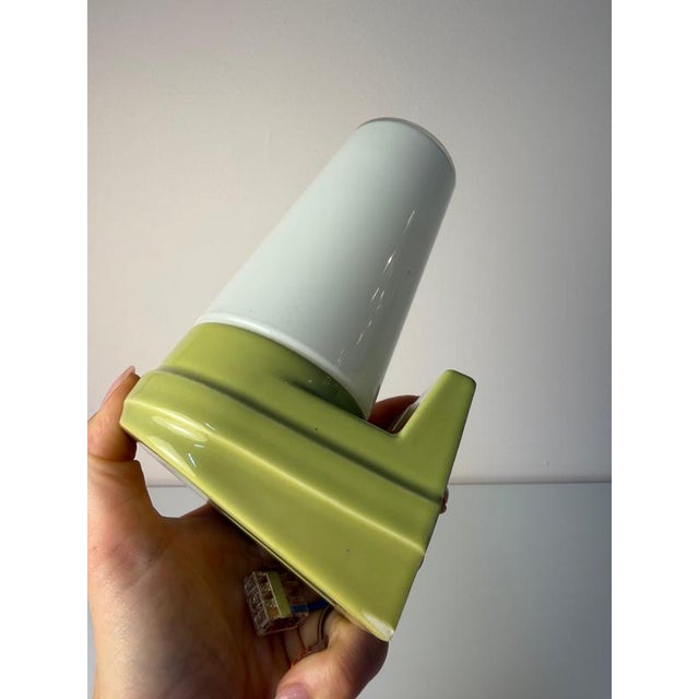 Wall Lamp Model 6080 Mint Green by Sigvard Bernadotte for Ifö For Sale - Image 4 of 11