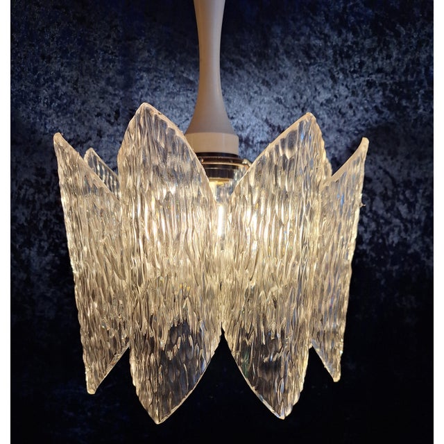 Metal Vintage Ceiling Lamp with Cream-Colored Plastic Mount, 1970s For Sale - Image 7 of 9