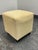 Contemporary Ballard Designs Goldenrod Ottoman For Sale - Image 3 of 12