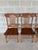 Description: Tom Seely Oak Press Back Dining Chairs - Set of 4. In Good Vintage Furniture Condition, Normal Age Wear, such...