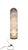 Mid-Century Modern LT316 Sfumata Totem Floor Lamp in Sfumate Murano Glass, Brass and Metal by Carlo Nason for AV Mazzega, 1980s For Sale - Image 3 of 17