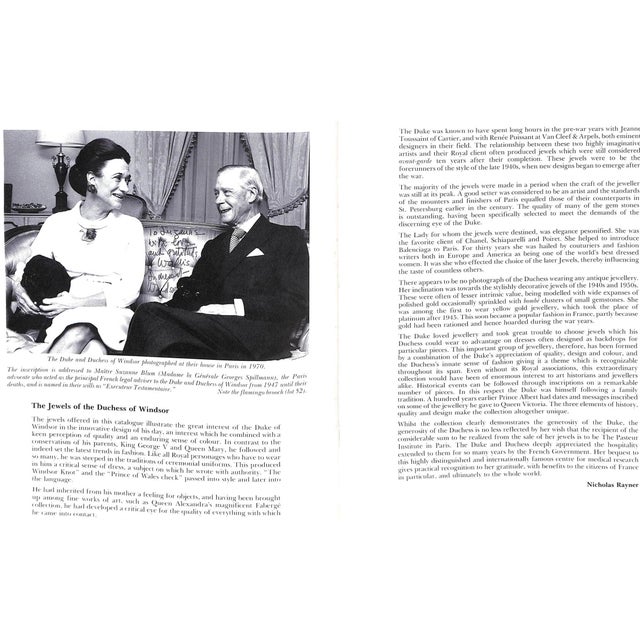 "The Jewels of the Duchess of Windsor - 2nd-3rd April 1987 Sotheby's Geneva" 1987 For Sale - Image 18 of 18