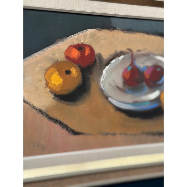 Kurt Rosander, Still Life, 1960s, Oil on Canvas For Sale - Image 7 of 17