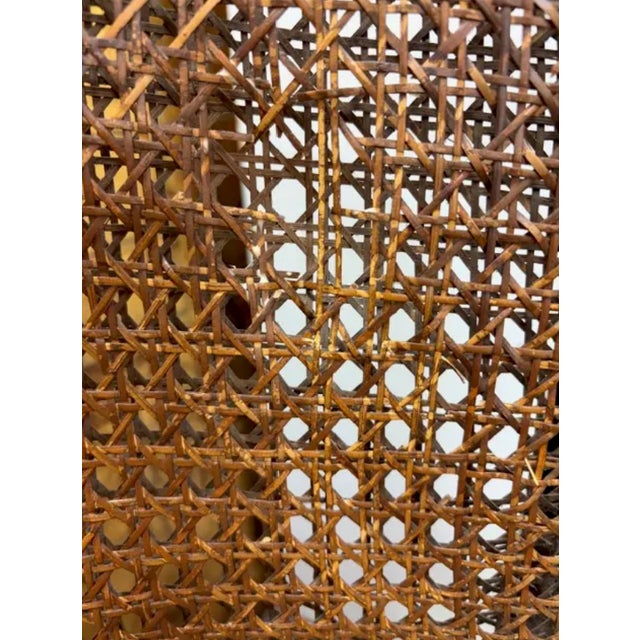 Mid 20th Century Hendrix Allardyce Caned Bergere Chair For Sale - Image 9 of 10