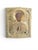 Russian Artist, Icon of Saint Nicholas with Silver-Plated Metal Oklad, 1880, Metal and Silver For Sale - Image 3 of 12