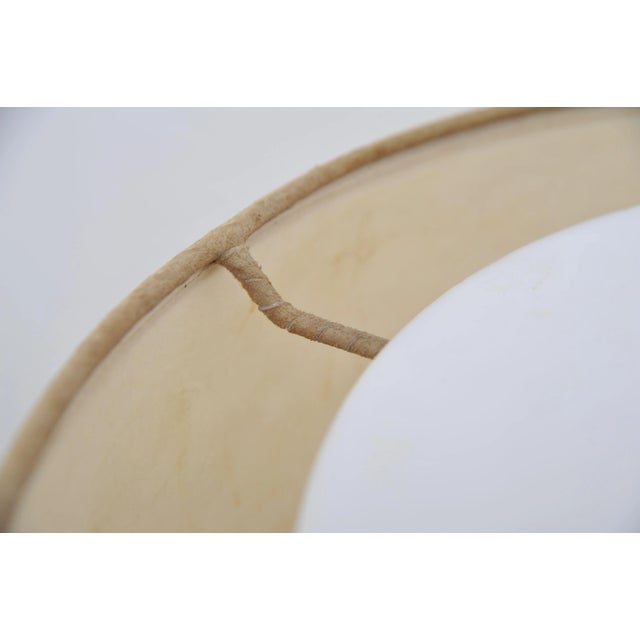 Mid-Century Modern Suede Table Lamp, 1950s For Sale - Image 3 of 11