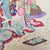 Late 20th Century Ukiyo-E Style Print Depicting a Woman in Kimono With Scroll and Tea Scene For Sale - Image 6 of 12