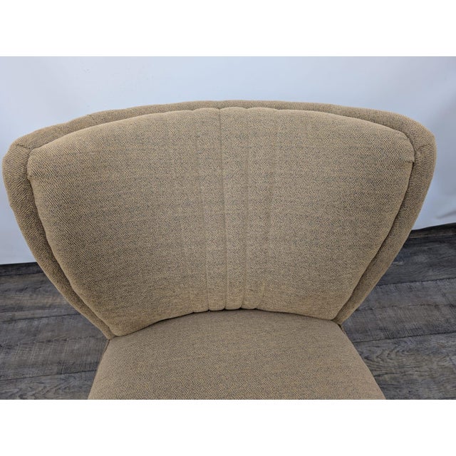 Vintage Club Armchair in Beige Fabric, 1960s For Sale - Image 14 of 15