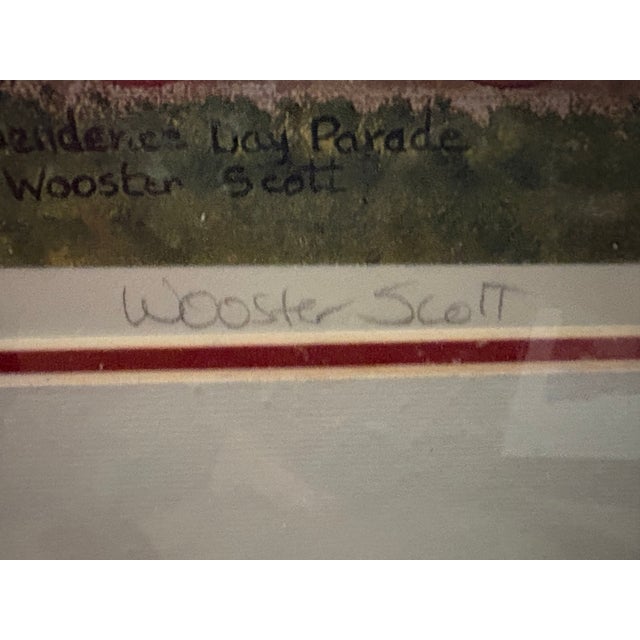 1980s 1980s Wooster Scott Signed and Numbered Original Lithograph For Sale - Image 5 of 13