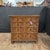 Late 19th Century Golden Oak 5 Drawer Geometric Patterned Chest of Drawers on Bun Feet For Sale - Image 14 of 14
