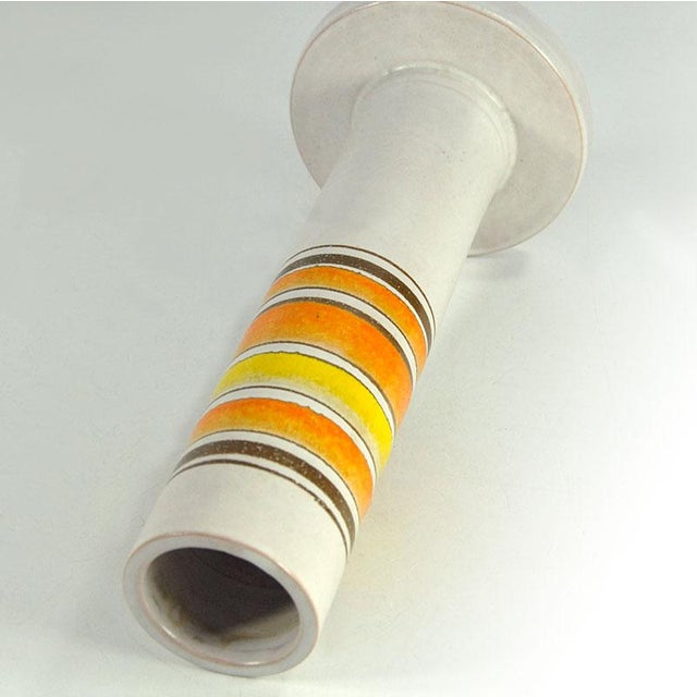 Bitossi Mid-Century Italian Ceramic Vase attributed to Bitossi for Rosenthal Netter, 1960s For Sale - Image 4 of 11