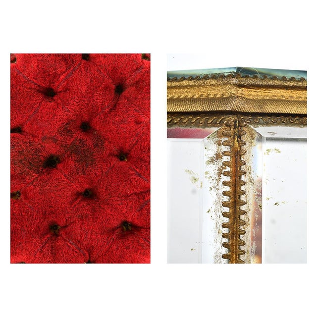 Glass & Brass Jewelry Box For Sale - Image 4 of 6