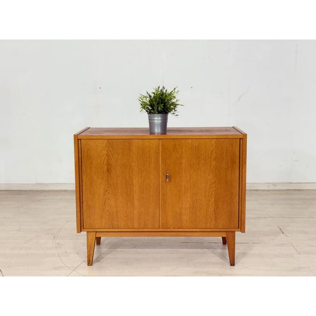 Vintage Chest of Drawers in Warm Oak, 1960s For Sale - Image 12 of 12