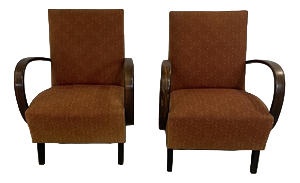 Original Relax Chairs by Halabala, Set of 2