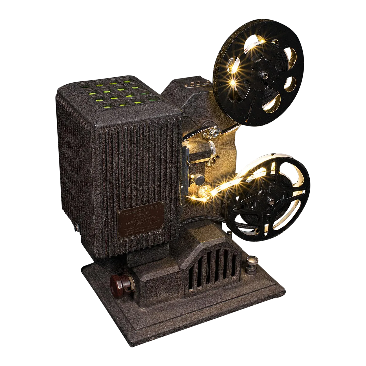 1940s Modern Vintage Cinema Projector Lamp, American