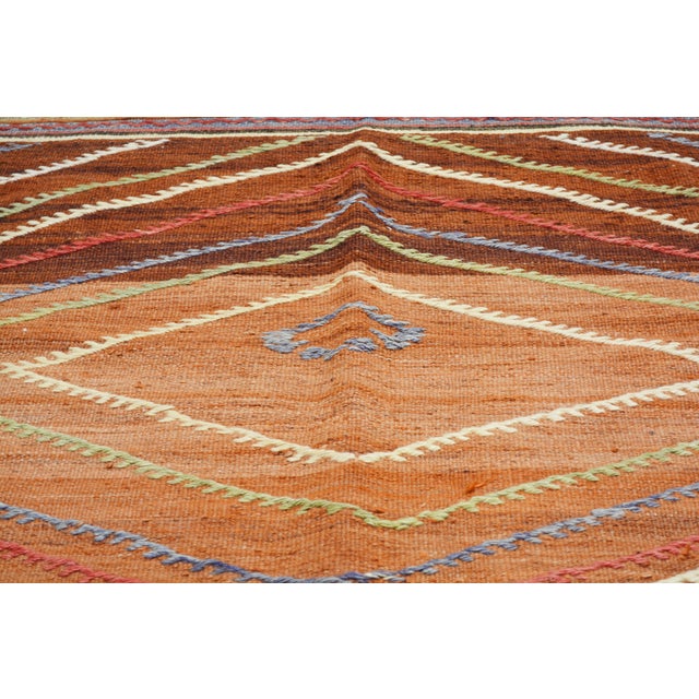 Contemporary Moroccan Hand Knotted Beni Ourain Rug With Soft Texture,3'3"X3'8" For Sale - Image 3 of 4