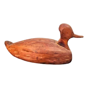 Vintage Wooden Duck Decoy