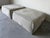 Italian Paola Navone for Baxter “Miami Soft” Modular Leather Sofa With Two Ottomans For Sale - Image 14 of 18
