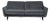 Sits for Crate and Barrel 3-Seat Dark Gray Sofa For Sale