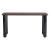 Small Walnut and Black Marble Sunday Dining Table by Jean-Baptiste Souletie For Sale - Image 11 of 11