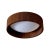 2020s Tambo Flush Mount Ceiling Light by Nova of California - Glass Diffuser, Weathered Brass, Dark Walnut, Dimmable, 14" For Sale - Image 5 of 14