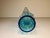 Early 20th Century Antique Moser Blue Crystal Bud Vase: Applied Rigaree Art Glass For Sale - Image 5 of 9