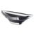 1970s Vintage Swedish Boat Shaped Bowl in Clear and Black Art Glass from Kosta Boda, 1970s For Sale - Image 5 of 5