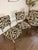 Chrome Vintage Chrome Dinette Chairs in Tiger Chenille - Set of 3 For Sale - Image 8 of 10