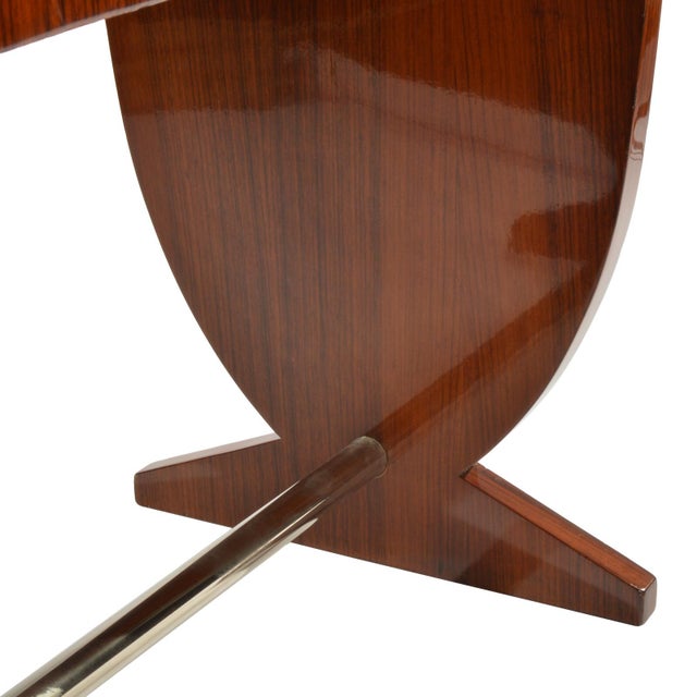 1930s French Art Deco Game Table and Console Table For Sale - Image 11 of 14