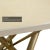 Ohlinda Dining Table in Cream and Gold MDF from Bretz For Sale - Image 4 of 11