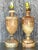 Metal Vintage Boho Alabaster Urn Lamps - a Pair For Sale - Image 7 of 8