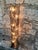 Floor Lamp LT379 by Carlo Nason for Mazzega. A rare textured glass floor lamp consisting of interlocking smoky gray and...