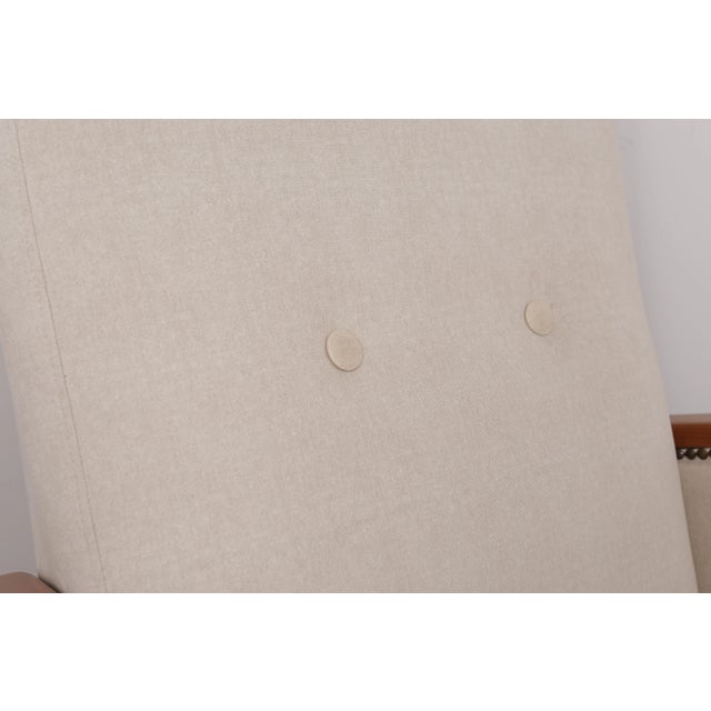 1930s Vintage Art Deco Hungarian Armchair, 1930s For Sale - Image 5 of 12