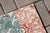 Art Deco Tiles Set of Eight Large Portuguese Green & Terracotta Ornamental Design c.1920s For Sale - Image 11 of 12