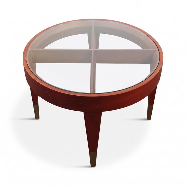 A Neoponti production of the "Anna" side table, made in Italy in the late 1990s after Gio Ponti's design for the Borletti...