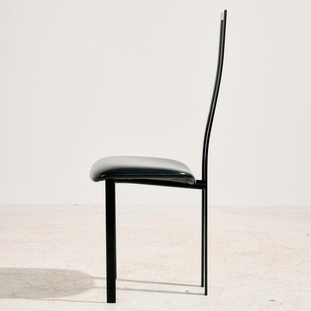 Postmodern Dining Chairs by Maurizio Cattelan for Cattelan, 1980s, Set of 4 For Sale - Image 4 of 18