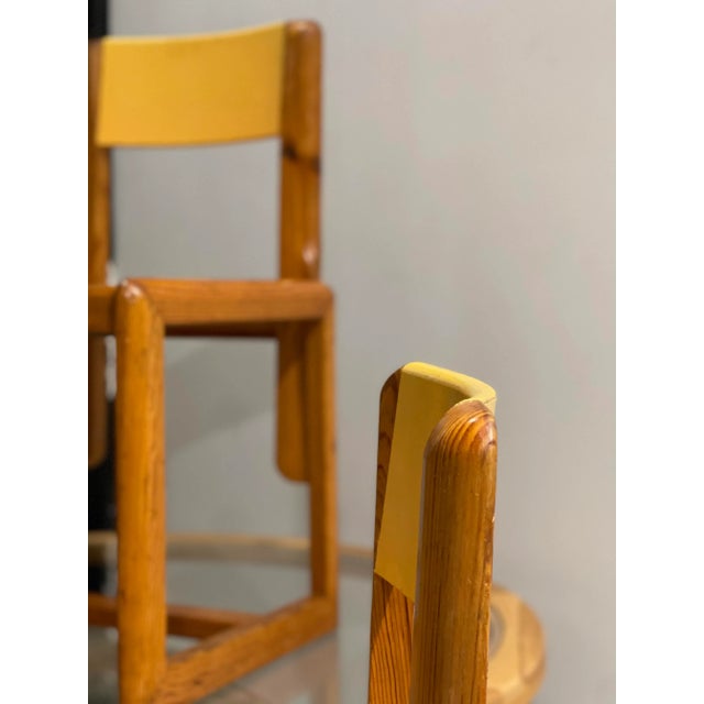 Wood Set of French Chairs by André Sornay, 1950s For Sale - Image 7 of 16