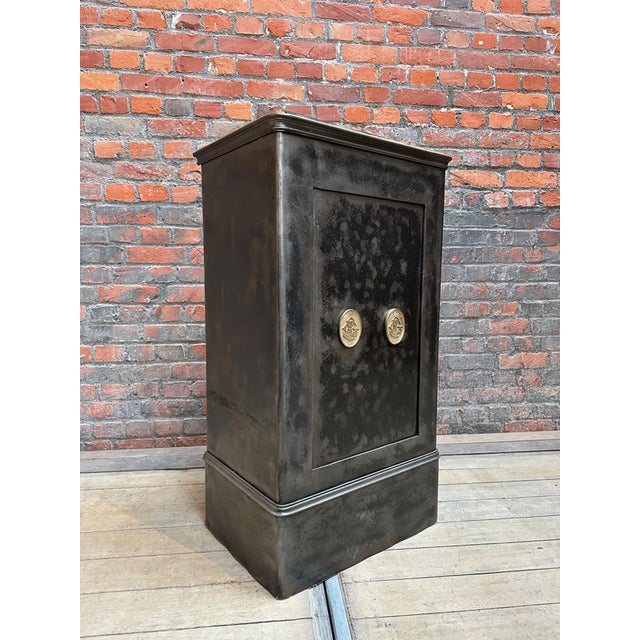 Vintage Safe Cabinet, 1950s For Sale - Image 13 of 13