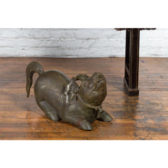 Mid 19th Century Celebes Island Hand-Tooled Temple Monster Sculpture For Sale In New York - Image 6 of 13