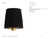 Visual Comfort Signature 5" Pleated Black Linen Shade Designer: Visual Comfort Signature Height: 5" Base: Shade Details:...