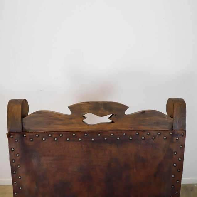 1940s Mexican Butaque Armchair In the Style of William Spratling Taxco. For Sale - Image 17 of 18