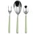 Contemporary Mepra Fantasia 3-Piece Serving Set, Sage For Sale - Image 3 of 3