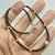 Metal Diamond Beaded Necklace 34.15 Tcw 18k Gold Certified For Sale - Image 7 of 8